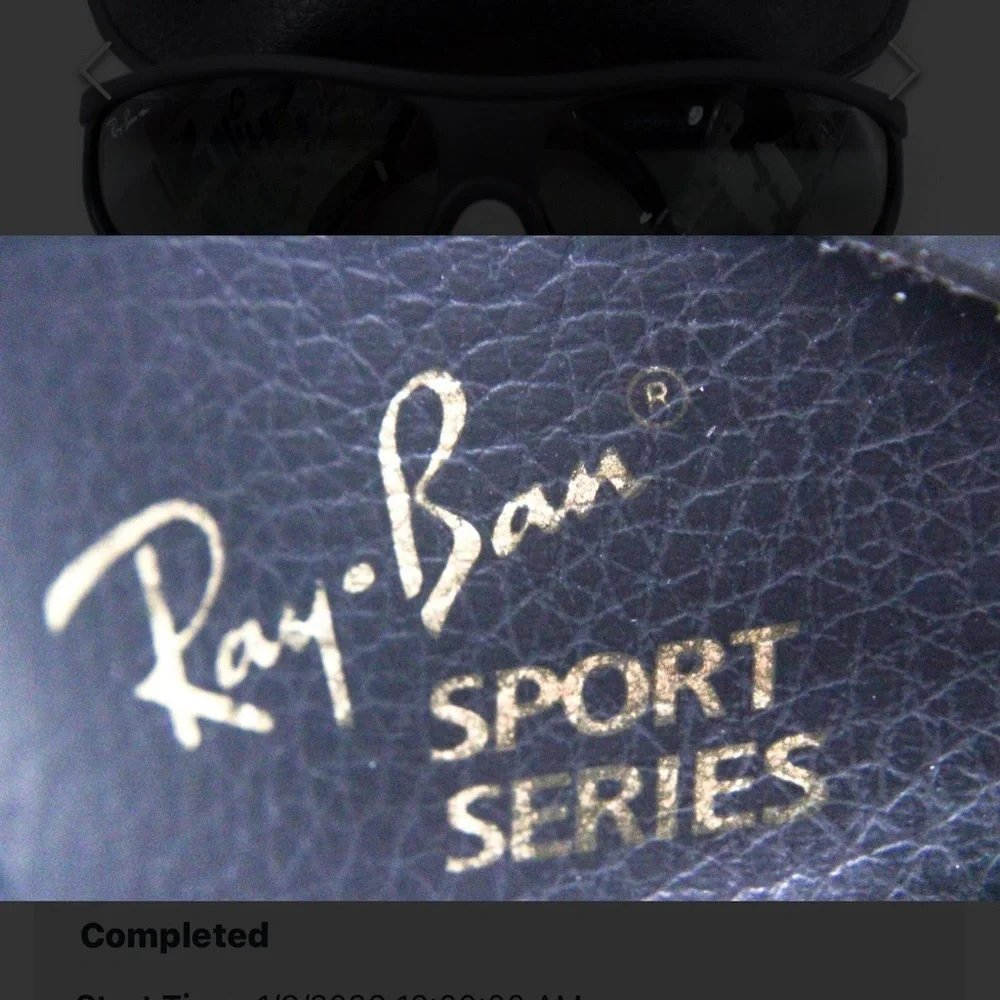 Ray-Ban Black Sport Series Sunglasses